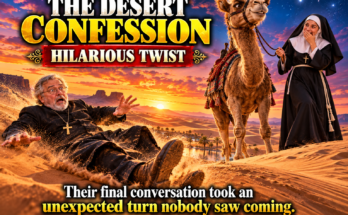 Stranded in the Sahara with no water and a collapsed camel, Father Thomas and Sister Beatrice were convinced their final hour had arrived. Thinking they were saying their last earthly goodbyes, the priest made a very nervous personal request—only for the nun's brilliant, practical Irish response to turn a solemn tragedy into absolute comedy gold! You will never guess how this camel got back on its feet. Read the full hilarious story!