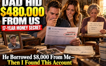 Hidden Money, Bank Account, Father and Son, Family Secret, Inheritance, $480000 Account, Family Drama, Old Promise, Friendship, Forgiveness, Financial Mystery, Bank Statement, Family History, Emotional Story