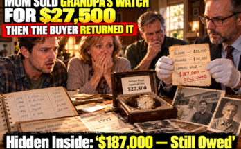$27,500 Watch, $187,000 Debt, Grandpa's Secret, Antique Watch, Hidden Note, Family Mystery, Business Partner, Old Financial Records, Family Money, Hidden Truth, Old Letters, Grandfather Story, Family History, Emotional Story, Money Mystery
