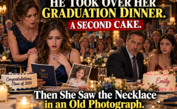 I reserved a private room for my daughter’s graduation dinner. My ex filled it with twenty relatives without asking me. Then a cake arrived for a young woman my daughter had never met—and the photograph she placed beside my daughter’s program showed them wearing the same childhood necklace. 👉 ...Continue Read More...