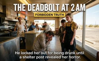 I locked my seventeen-year-old daughter on our rain-swept porch at 2 AM for coming home smelling of vodka, convinced tough love would teach her responsibility. I changed the locks, let my wife leave me, and ignored my mother’s tears. For eight months, there was only silence. Then my fourteen-year-old son found a Facebook post from an emergency shelter in Phoenix: my daughter, twenty-two pounds lighter, working the graveyard shift at a Waffle House for $9.50 an hour. When I read the counselor’s intake transcript, the horrifying truth of what happened in that high school equipment shed destroyed my world forever. Read the complete, heartbreaking story of a father’s reckoning and the agonizing walk toward redemption.