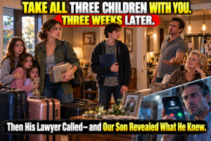 After nineteen years of marriage, a mother leaves with her three children when her husband tells them to go. The records she kept become crucial during the divorce—but her teenage son holds the evidence that challenges his father’s version of their life.