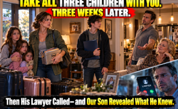 After nineteen years of marriage, a mother leaves with her three children when her husband tells them to go. The records she kept become crucial during the divorce—but her teenage son holds the evidence that challenges his father’s version of their life.