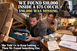 We Found Ten Thousand Dollars Inside a Seventy Five Dollar Estate Sale Couch and Tried to Return It Then the Owner’s Daughter Said Ninety Thousand Was Missing and Asked Us to Keep Looking