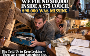 We Found Ten Thousand Dollars Inside a Seventy Five Dollar Estate Sale Couch and Tried to Return It Then the Owner’s Daughter Said Ninety Thousand Was Missing and Asked Us to Keep Looking