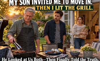 At 68, I moved in with my son because he said I shouldn’t grow old alone. His wife told me, “My house, my rules.” After a week of small meals and going to bed hungry, I grilled a steak while they were out. She returned and went completely silent. Then my son looked at both of us and said the sentence that changed everything I thought about his invitation. 👉 Continue Read More…